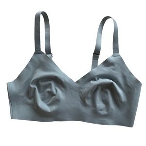 Aerie Seamless Bra Light Blue Size Large